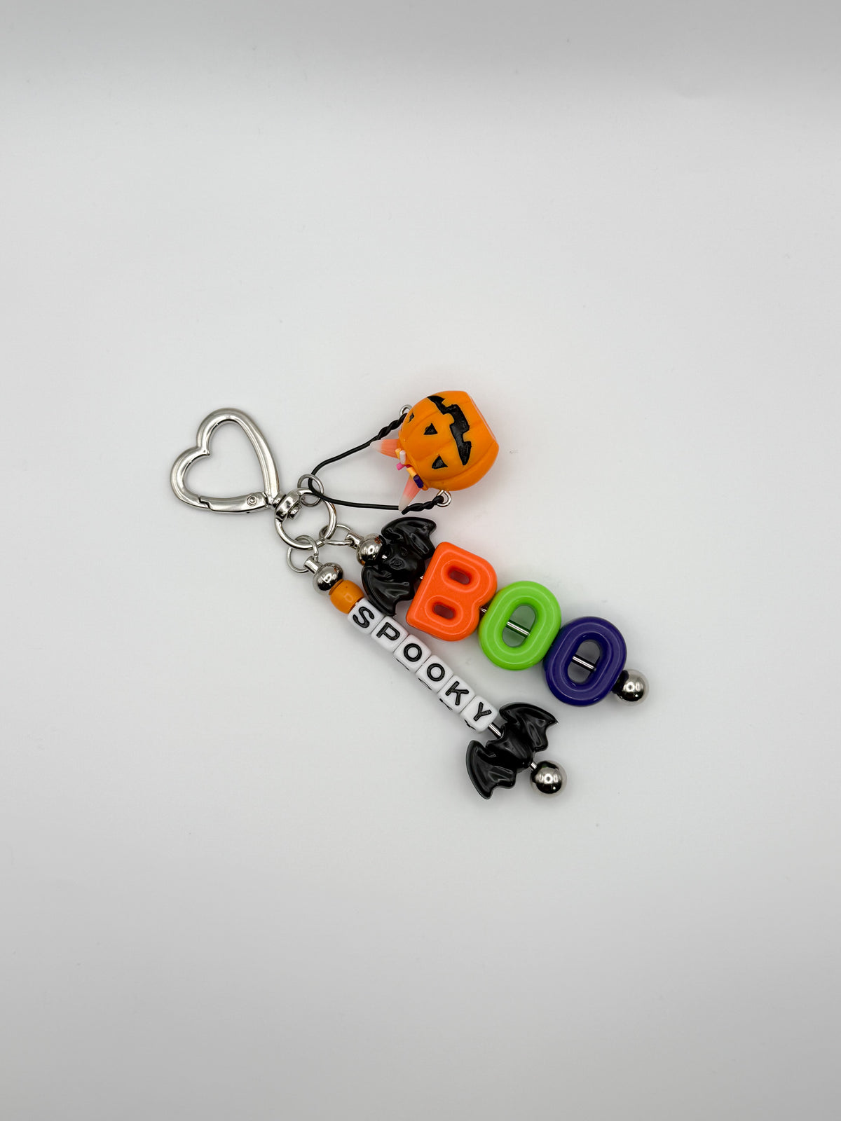 Personalized Initial Keychains (pumpkin )