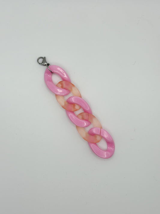 Pink / Transparent Peach
